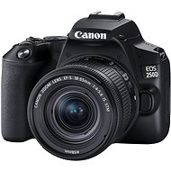 Canon EOS 250D schwarz + EF-S 18-55 mm f/4-5.6 IS STM - Digitalkamera