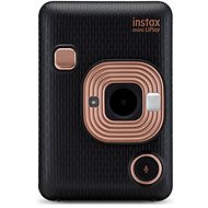 Fujifilm Instax Mini LiPlay Elegant Schwarz + LiPlay Tasche Schwarz Bundle - Sofortbildkamera