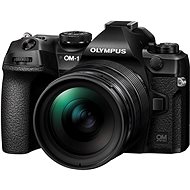 OM SYSTEM OM-1 + 12-40 mm PRO II - schwarz - Digitalkamera