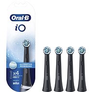 Oral-B iO Ultimate Clean Ersatzbürsten - schwarz - 4 Stück - Bürstenköpfe für Zahnbürsten