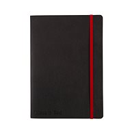 OXFORD Black n' Red Journal A5 - 72 Blatt - liniert - flexibler Einband - Notizbuch