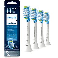 Philips Sonicare C3 Premium Plaque Defence HX9044/17 Ersatzköpfe - 4 Stück - Bürstenköpfe für Zahnbürsten