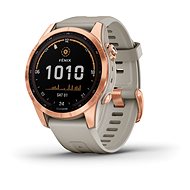 Garmin Fenix 7S PRO Solar Rose Gold/Light Sand Band - Smartwatch