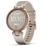 Garmin Lily Sport Rose Gold/Light Sand Silicone Band - Smartwatch