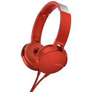 Sony MDR-XB550AP Rot - Kopfhörer