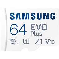 Samsung MicroSDXC 64 GB EVO Plus + SD Adapter - Speicherkarte