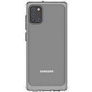 Samsung halbtransparente Handyhülle Rückseite für Galaxy A31 transparent - Handyhülle