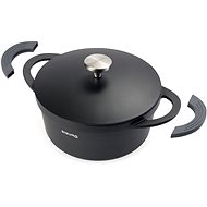 Siguro Stagione Kochtopf - Ø 24 cm - schwarz - Topf