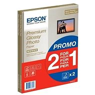 Epson Premium Glossy Photo A4 15 Blatt + zweite Packung Papiere gratis - Fotopapier
