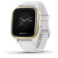 Garmin Venu Sq LightGold/White Band - Smartwatch