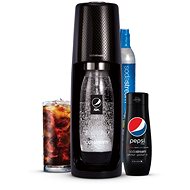 SODASTREAM Spirit Black Pepsi MAX MegaPack - Wassersprudler