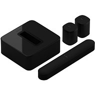 Sonos Beam 5.1 Surround Set, Black - Home Theatre