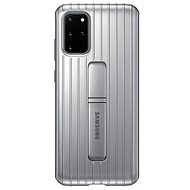 Samsung Hardened Protective Back Case mit Ständer für Galaxy S20 + Silber - Handyhülle