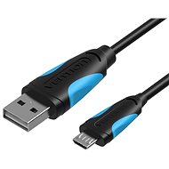Vention USB2.0 -> microUSB Cable 1m Black - Datenkabel