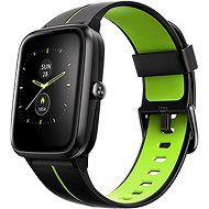 WowME Sport GPS schwarz / grün - Smartwatch