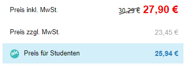 Studenten Programm Alza At