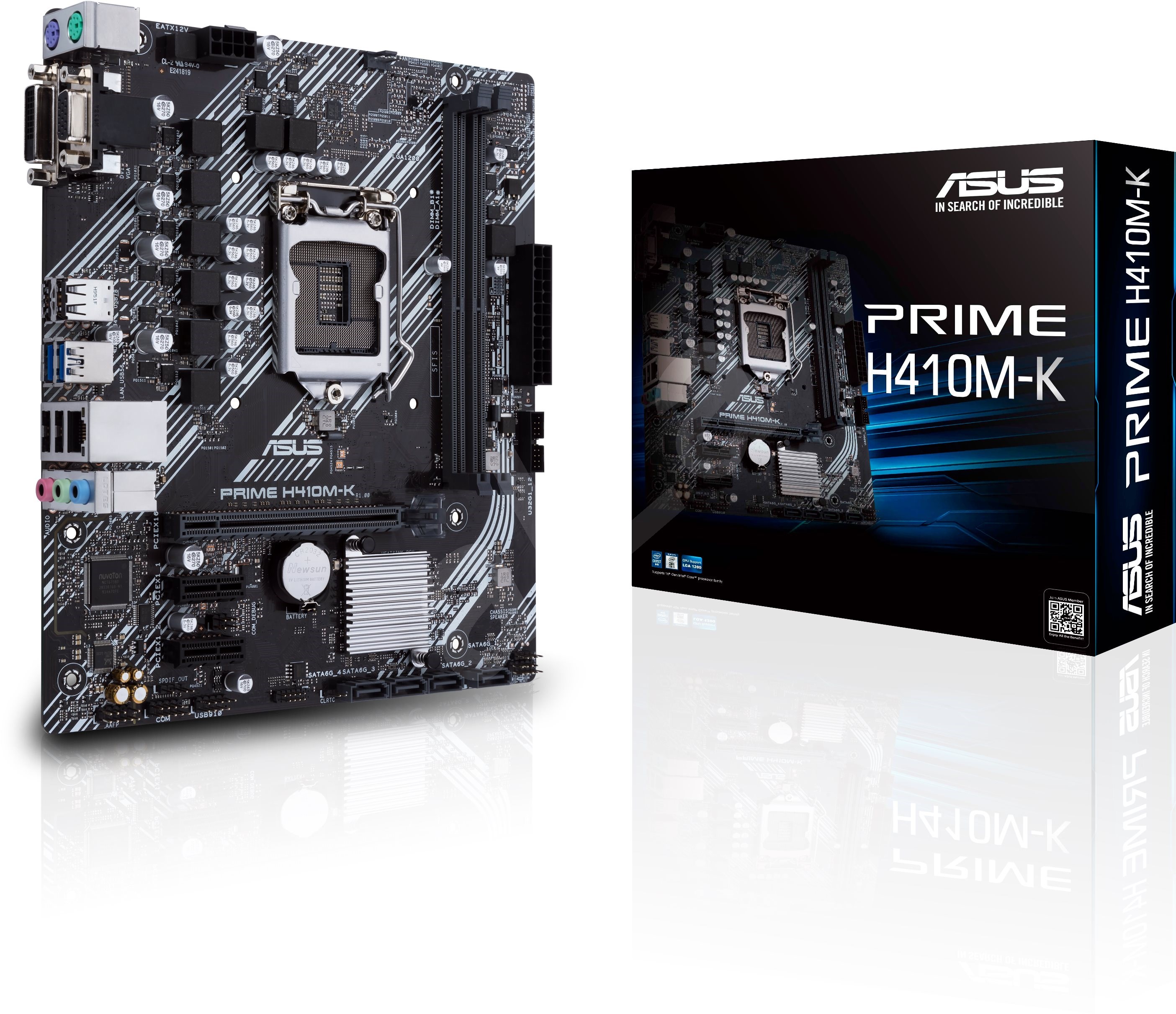 Asus prime h410m k обзор