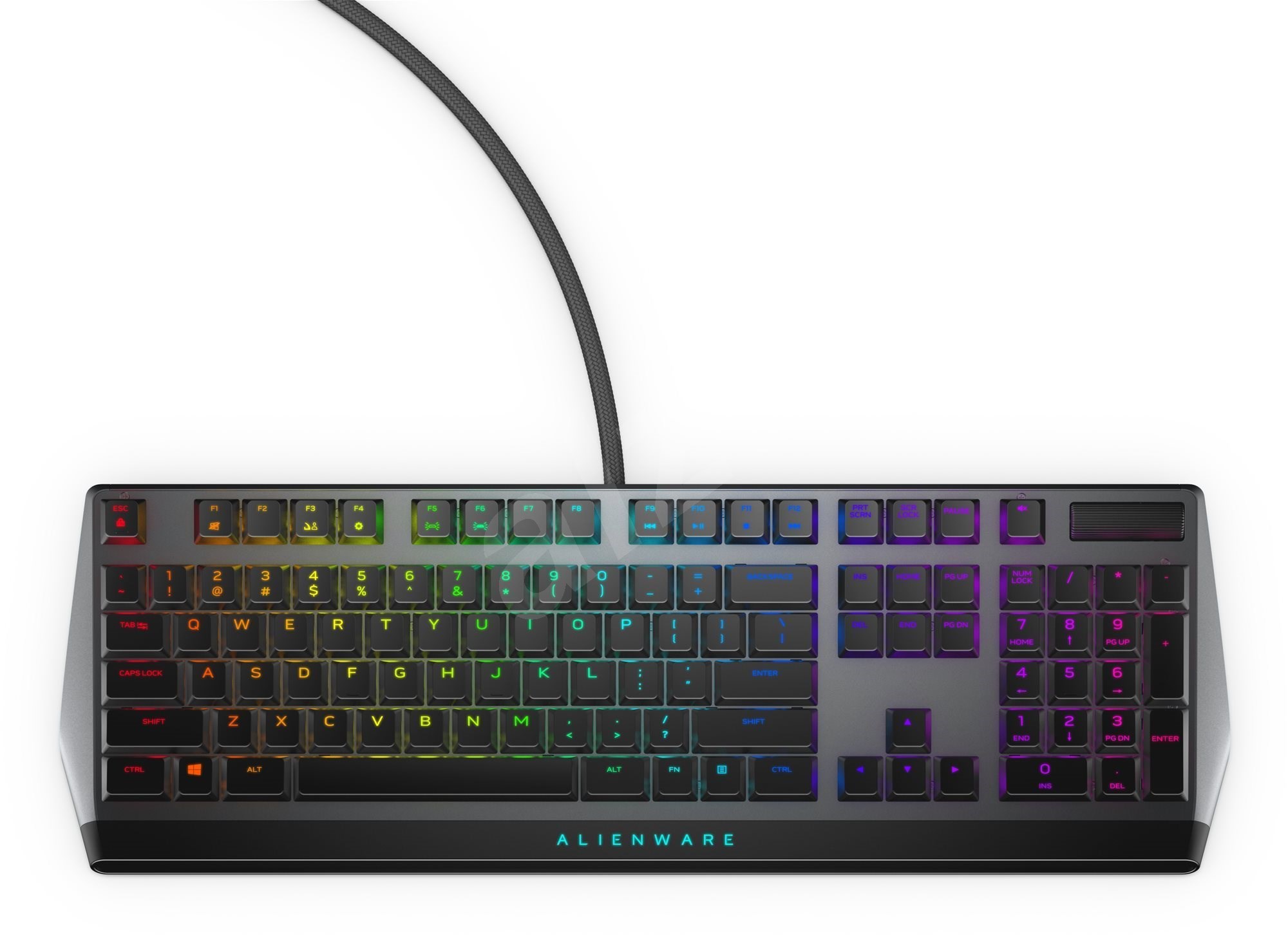 Dell Alienware Low Profile RGB Mechanical Gaming Keyboard AW510K Dark ...