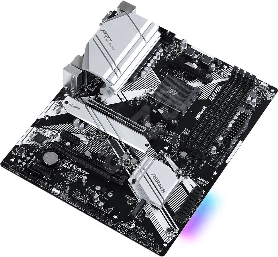 Подключение материнской платы asrock b550 pro4