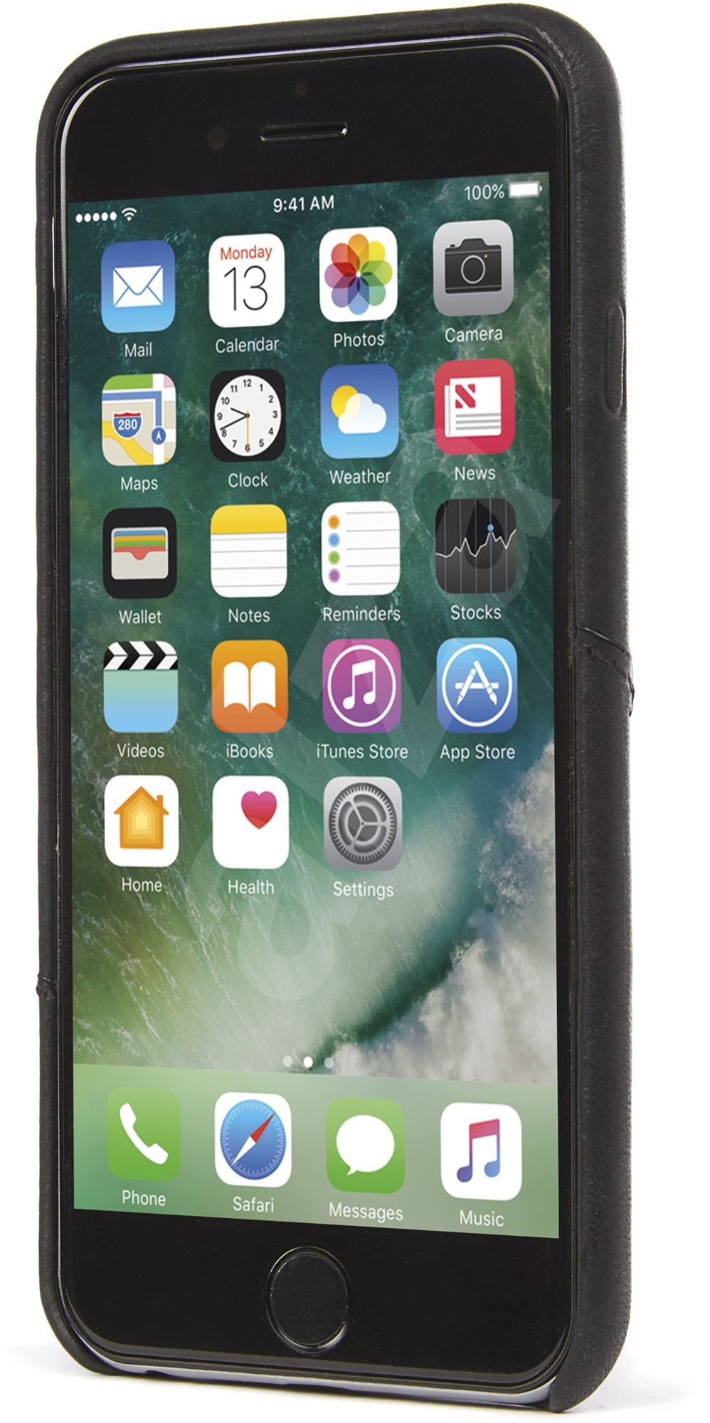 Decoded Leather Case Black iPhone 7/8/SE 2020 ...