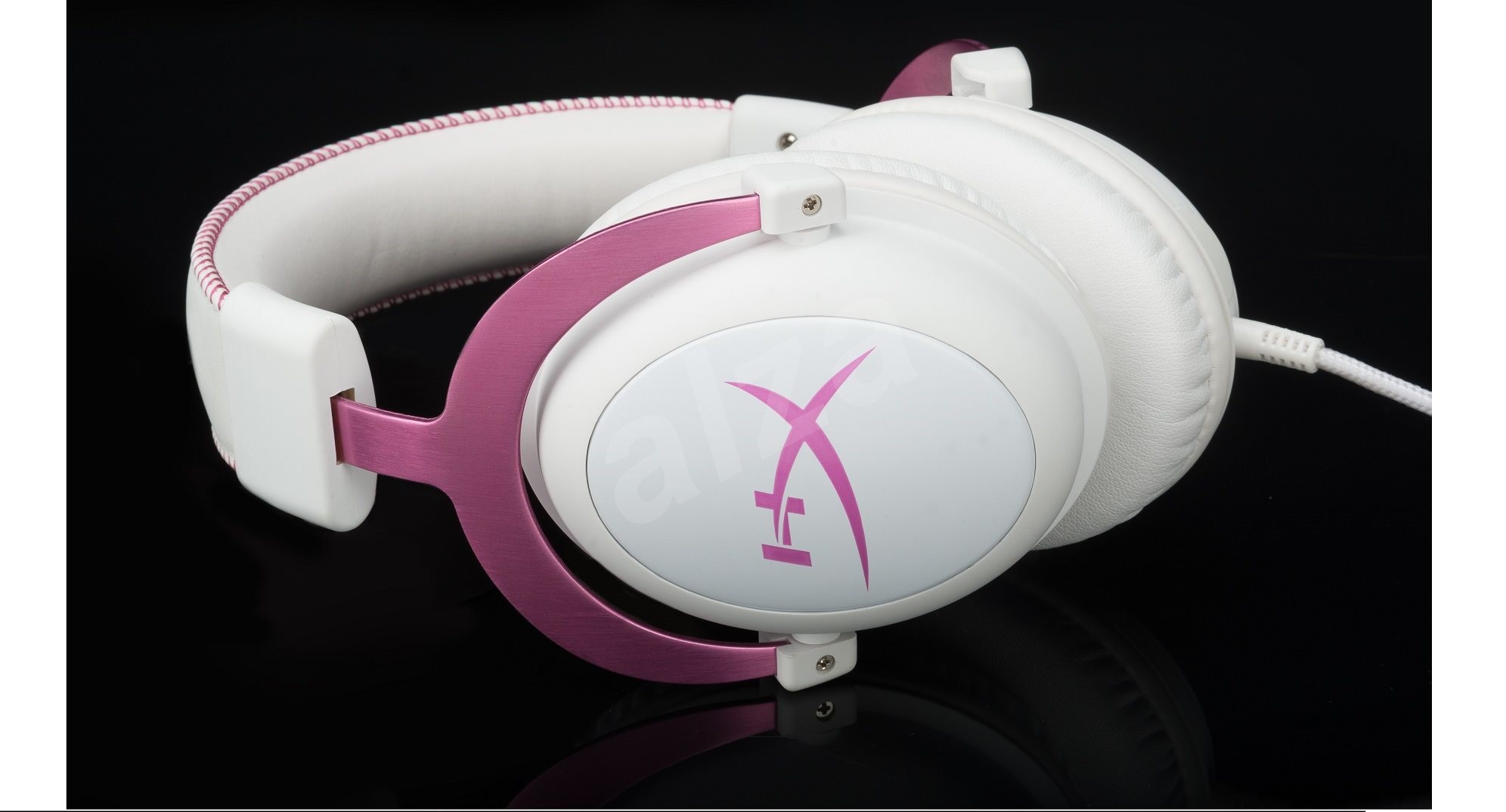 HyperX Cloud II Headset weiß-rosa - Kopfhörer | Alza.at