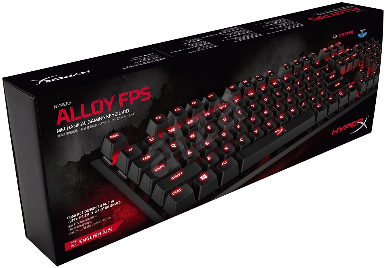Kingston HyperX Alloy FPS Pro Cherry MX Red QWERTY