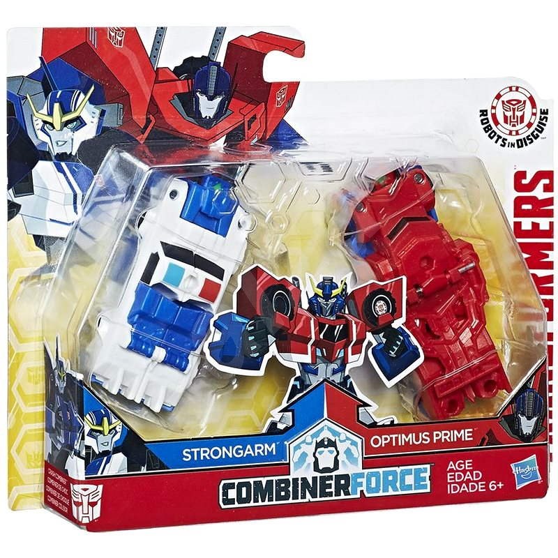 Transformatoren Rid Kombinierer Force Optimus Prime Strongarm Figur Alza At