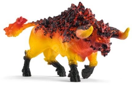 Schleich Eldrador Creatures Toro di fuoco, 42493