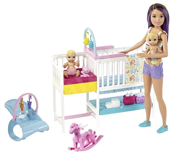 Barbie Spiel Gesetzt Kindisch Raum Puppe Alza At