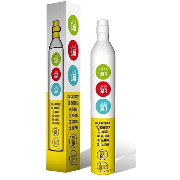 LIMO BAR CO2 425g Patronen - Packung für den Einzelhandel - Ersatzpatrone
