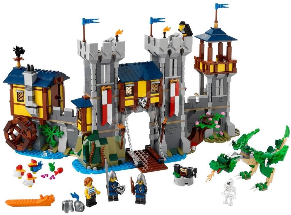 lego 31120 creator 3 in 1 medieval castle stores