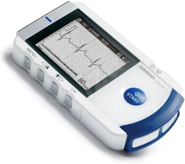 Omron Heartscan Hcg 801 E Mobiles Einkanal Ekg Gerat Set