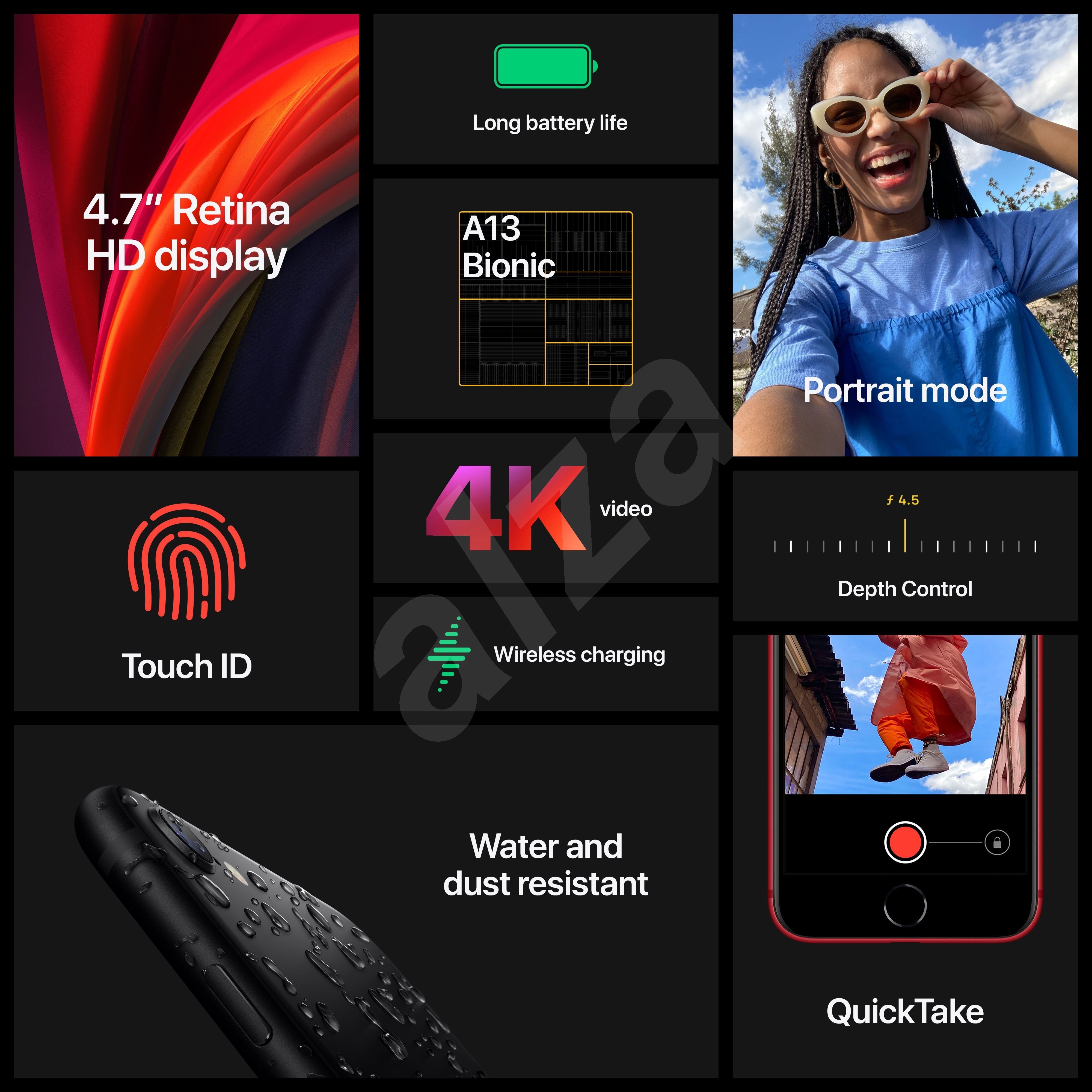 iphone se 2020 64gb rot