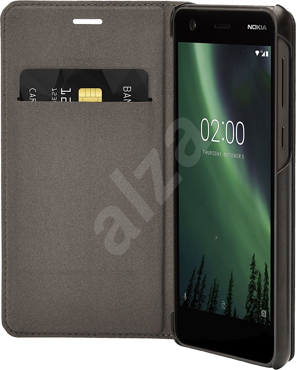 Nokia Custodia flip slim CP-304 Dynamo, marrone - NUOVO