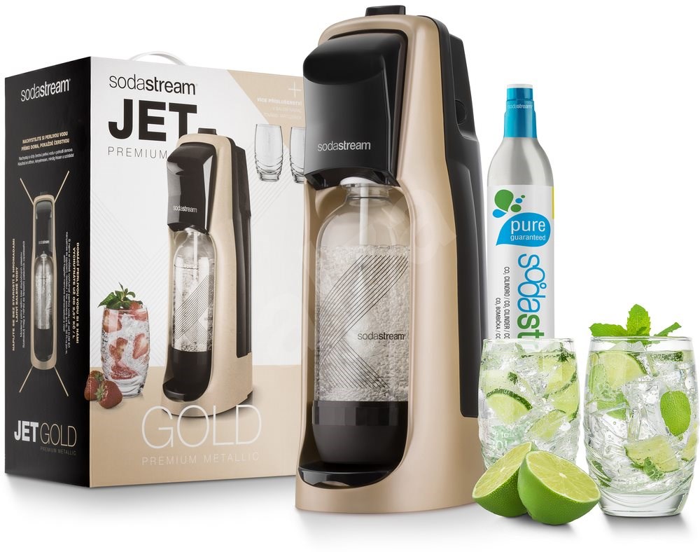 SodaStream Jet Premium Gold Wassersprudler Alza.at