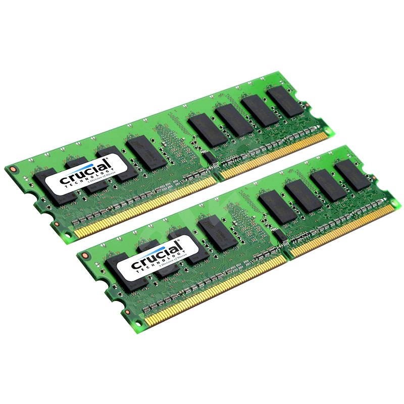 Crucial zwei Gigabyte DDR2 667MHz CL5 KIT - Arbeitsspeicher