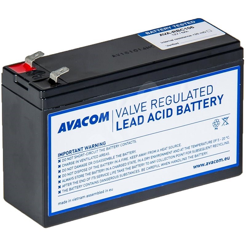 Avacom Ersatzakku für RBC106 - Akku für UPS - USV Batterie