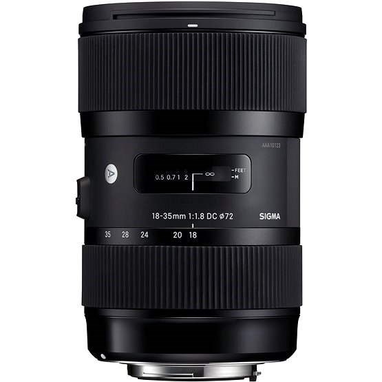 Objektiv Sigma 18-35 mm F1,8 DC HSM für Canon ART - Objektiv