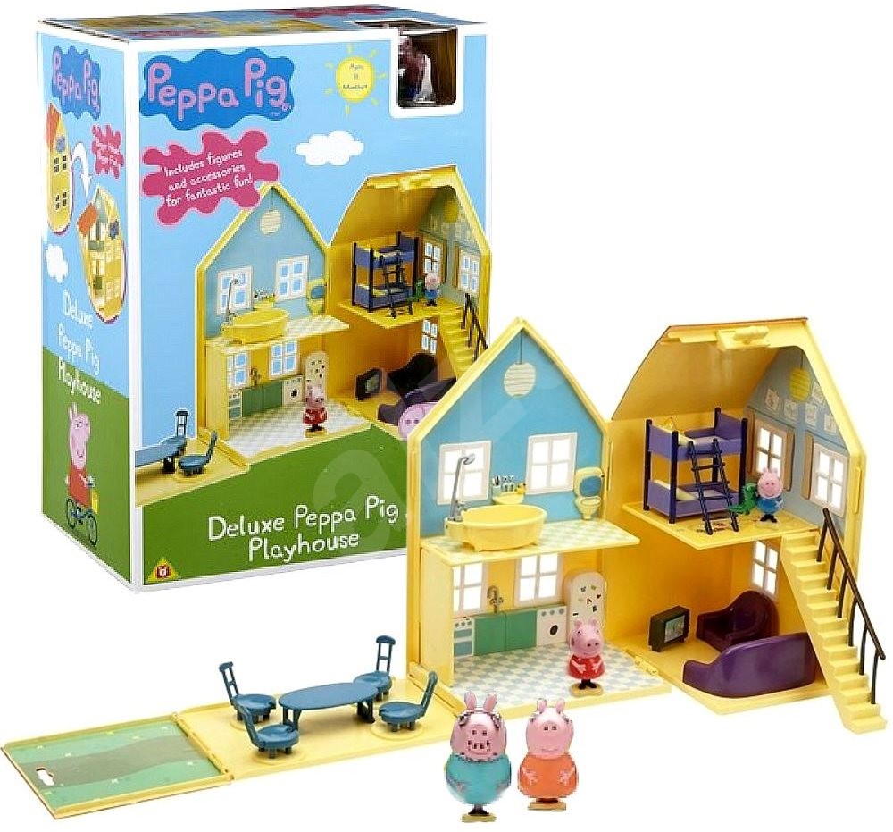 Peppa Pig - Haus de Lux 4 Figuren und Zubehör - Spielset | Alza.at