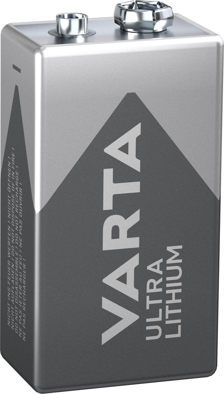 VARTA Ultra Lithium 9V Lithium Batterie 1 Stück