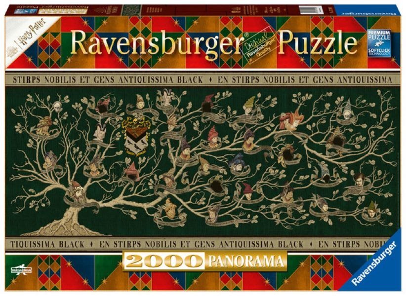 Ravensburger 172993 Harry Potter: Familienstammbaum - 2000 Teile