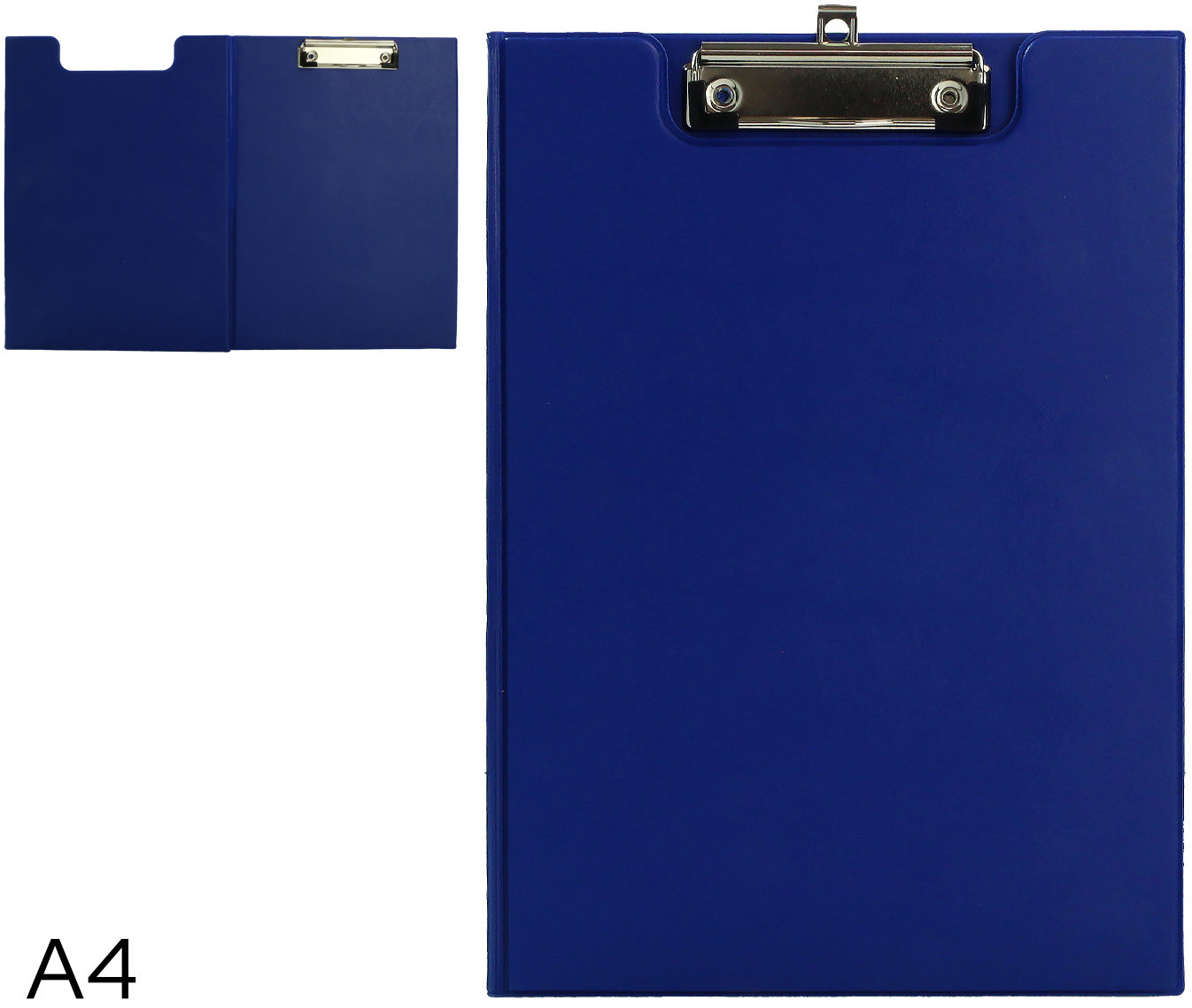 LUMA Schreibmappe A4 verschließbar, blau
