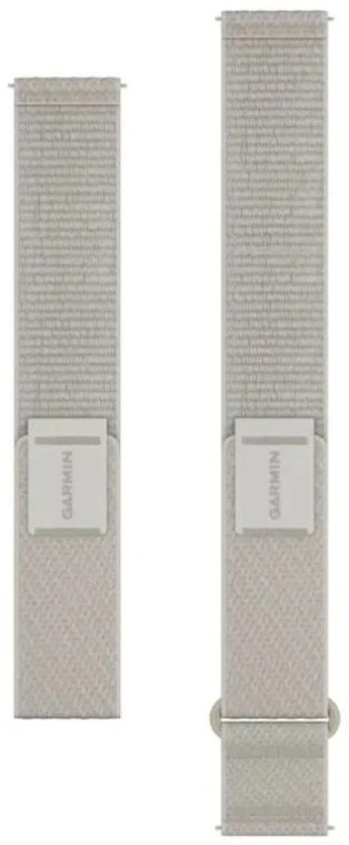 Garmin Nylon ComfortFit Quick Release 18 mm, Light Sand/French Gray